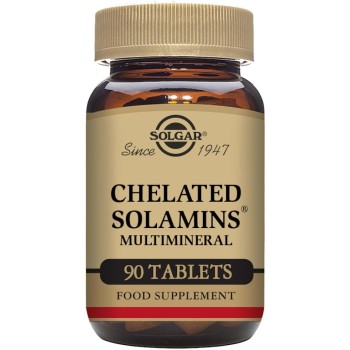 Solgar Chelated Solamins Multimineral (90 tabs)