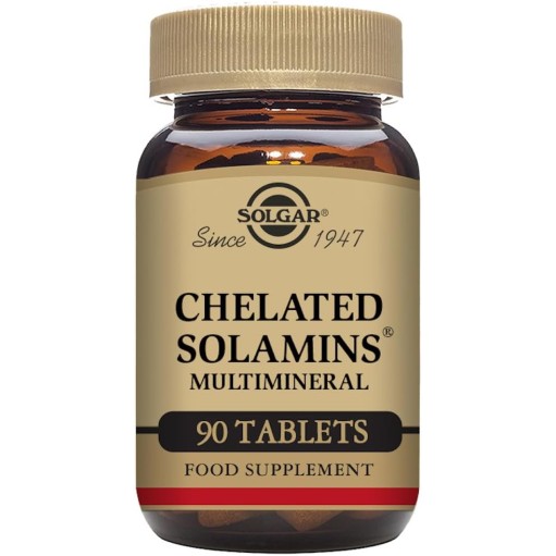 Solgar Chelated Solamins Multimineral (90 tabs)