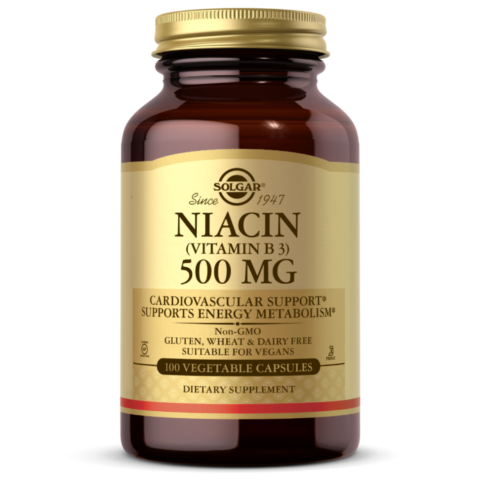 Solgar Niacin 500mg (100 caps)