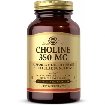 Solgar Choline 350mg (100 caps)