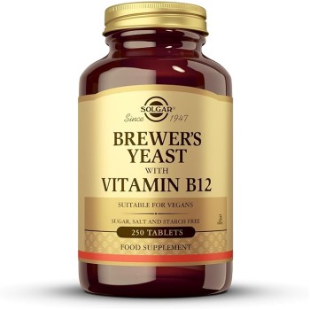 Solgar Brewers Yeast with Vitamin B12 (250 tabs)