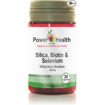 Power Health Silica, biotin & selenium 250mg (30 caps)