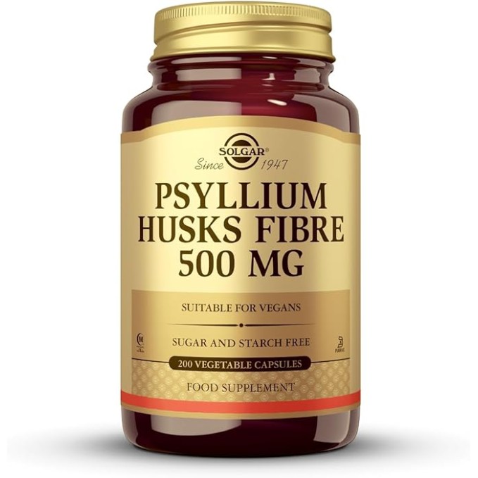 Solgar Psyllium Husks Fibre 500mg (200 caps)