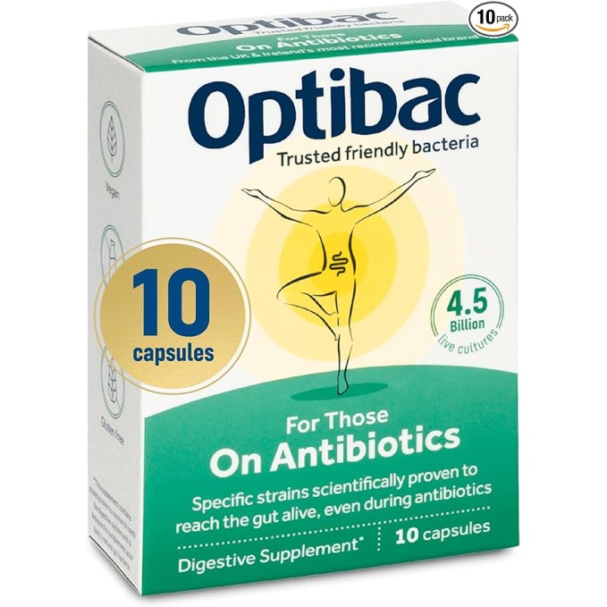Optibac For those on antibiotics (10 caps)