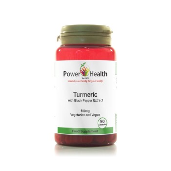 Power Health Turmeric with black pepper 500mg (90 caps)