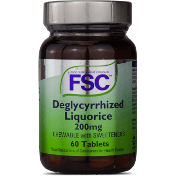 FSC Deglycyrrhised liquorice 200mg (60 tabs)
