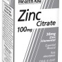 Health Aid Zinc Citrate 100mg (100 tabs)