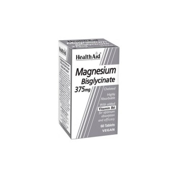 Health Aid Magnesium Bisglycinate 375mg (60 tabs)