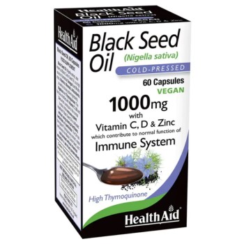 Health Aid Black Seed oil 1000mg (60 caps)