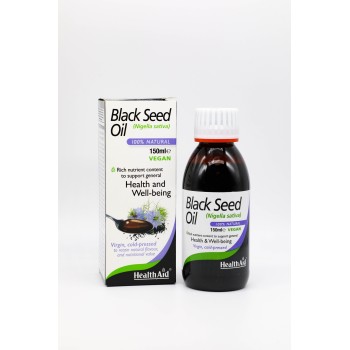 Health Aid Black Seed oil 1000mg (150ml)