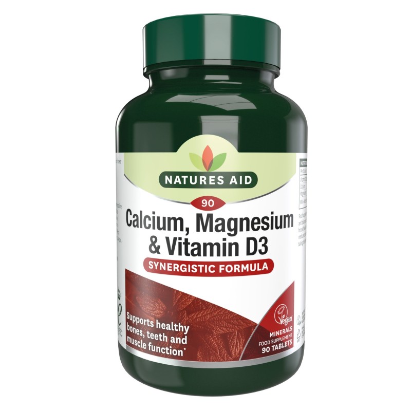 Calcium, magnesium & D3 (90 tabs)