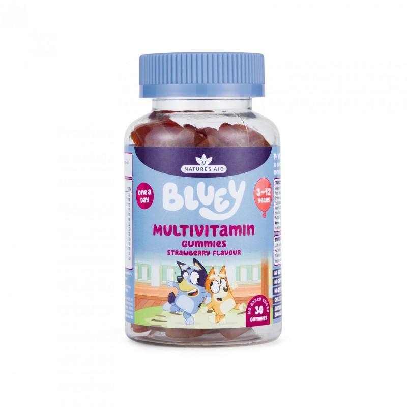 Bluey mutivitamins kids (30 gummies)