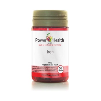 Power Health Iron tabs 14mg (50 tabs)