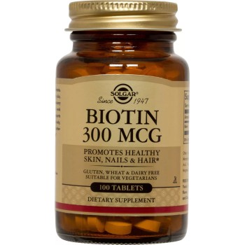 Solgar Biotin 300mg (100 tabs)