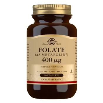 Solgar Folate (As Metafolin) 400mg (100 tabs)