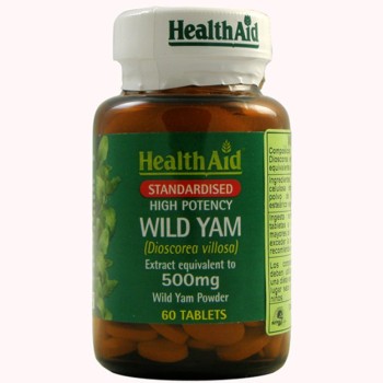 Health Aid Wild Yam 500mg (60 tabs)