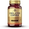 Solgar Chelated Copper (100 tabs)