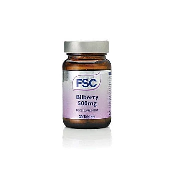 FSC Bilberry 500mg (30 tabs)