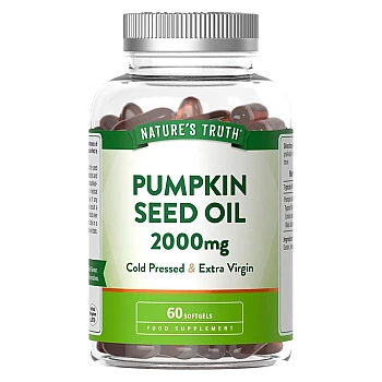 Nature's Truth Pumpkin Seed Oil 2000mg (60 Softgels)