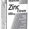 Health Aid Zinc Citrate 100mg (100 tabs)