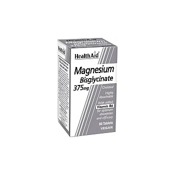Health Aid Magnesium Bisglycinate 375mg (60 tabs)