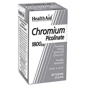 Health Aid Chromium Picolinate 200µg (60)