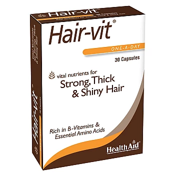 Health Aid Hair-Vit - Strong, Thick & Shiny (30)