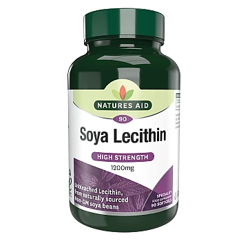 Soya lecithin 1200mg (90 soft gels)