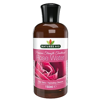 Nature's Aid Premium Strength Rose Water (150ml)