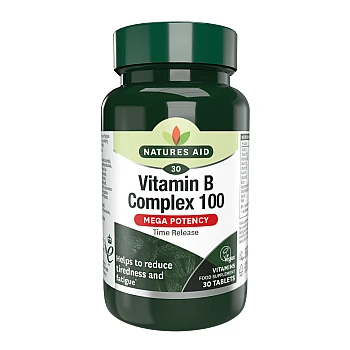 Nature's Aid Vitamin B Complex 100 (30 Tablets)