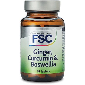 FSC Ginger circumin & boswellia (60 tabs)