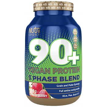 Nutrisport 90+ Vegan Protein 3 Phase Blend (908g)