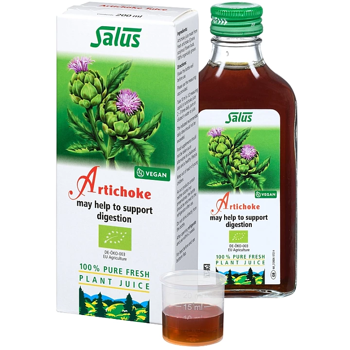 Floradix Salus Organic Artichoke Plant Juice 200ml