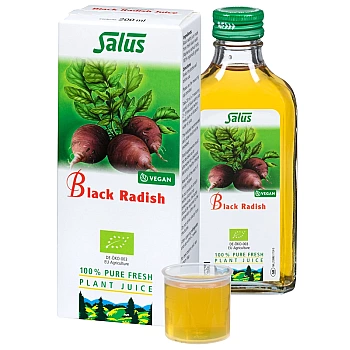 Salus Black Radish Organic Fresh Plant Juice 200ml