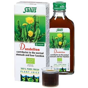 Salus Dandelion Organic Fresh Plant Juice 200ml
