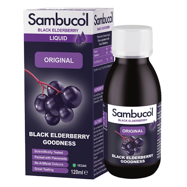 Sambucol Black Elderberry Original Liquid 120ml