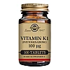 Solgar Vitamin K1 (Phytomenadione) 100µg Tablets (100)