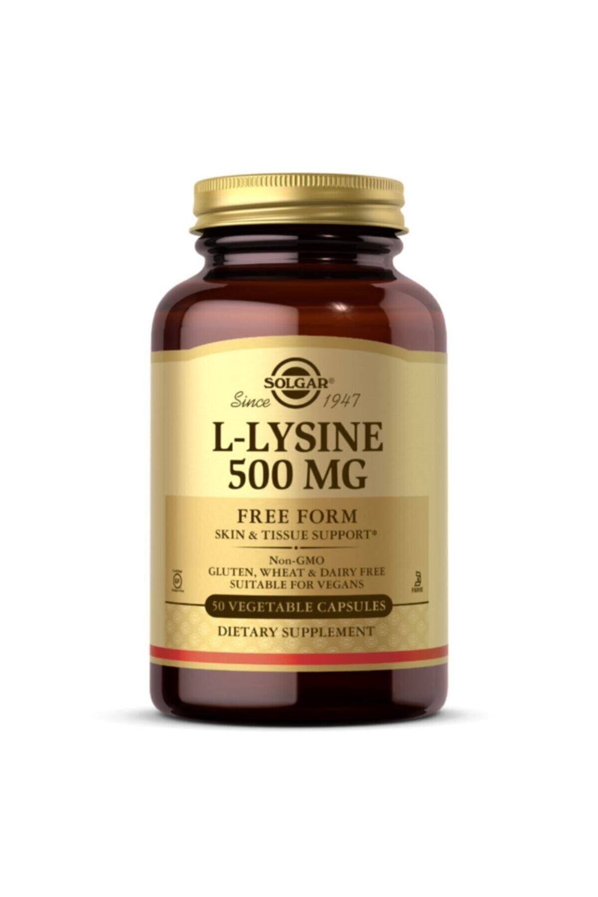Solgar L-Lysine 500mg (50 caps)