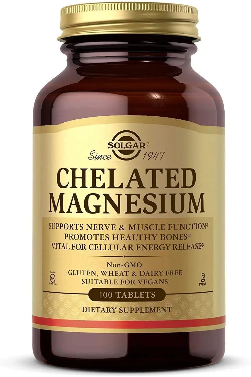 Solgar Chelated Magnesium (100 tabs)