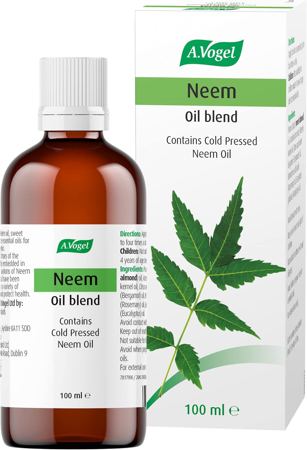 A.Vogel Neem oil blend 100ml (bottle)