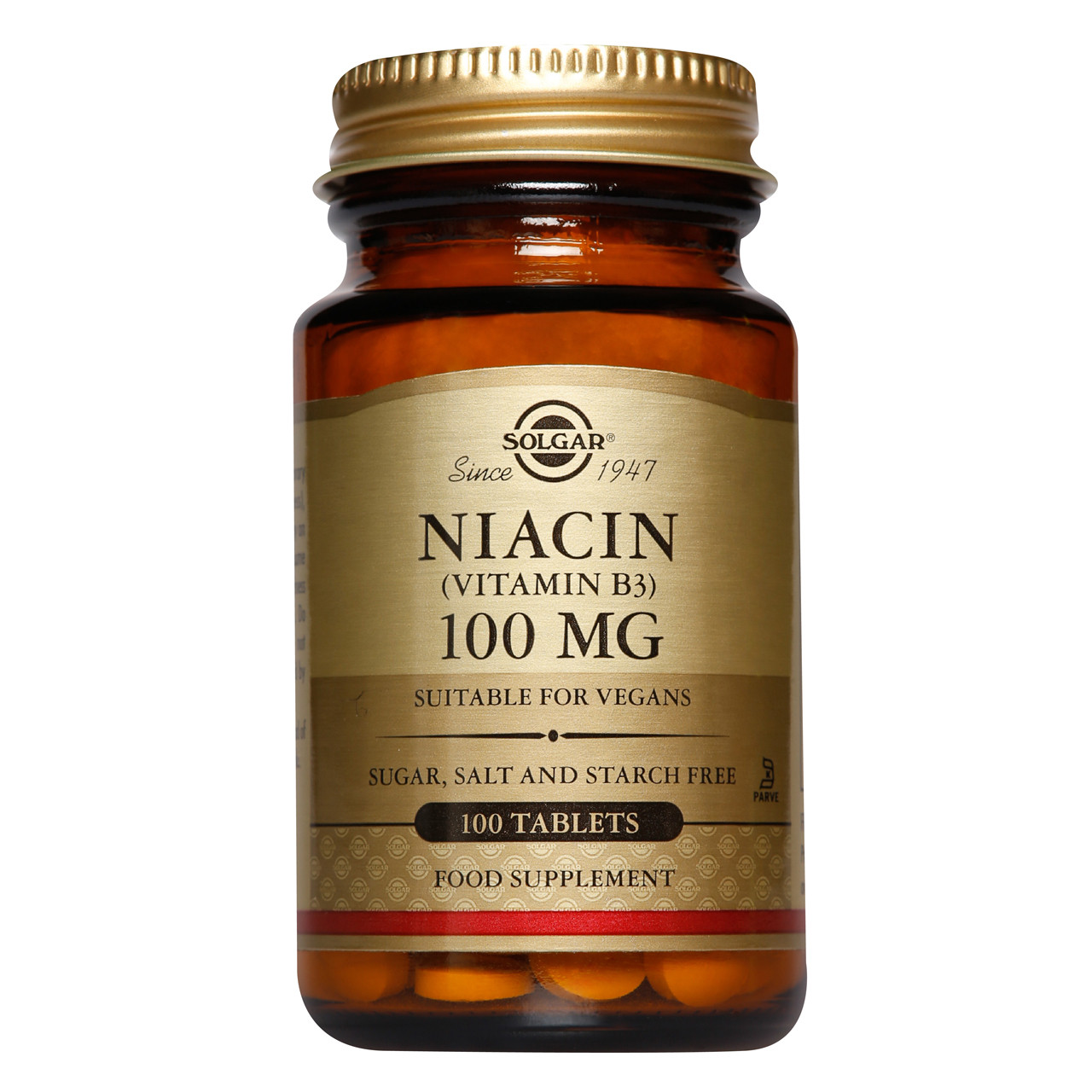 Solgar Niacin 100mg (100 tabs)