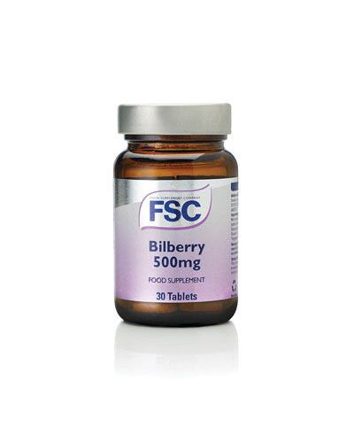 FSC Bilberry 500mg (30 tabs)