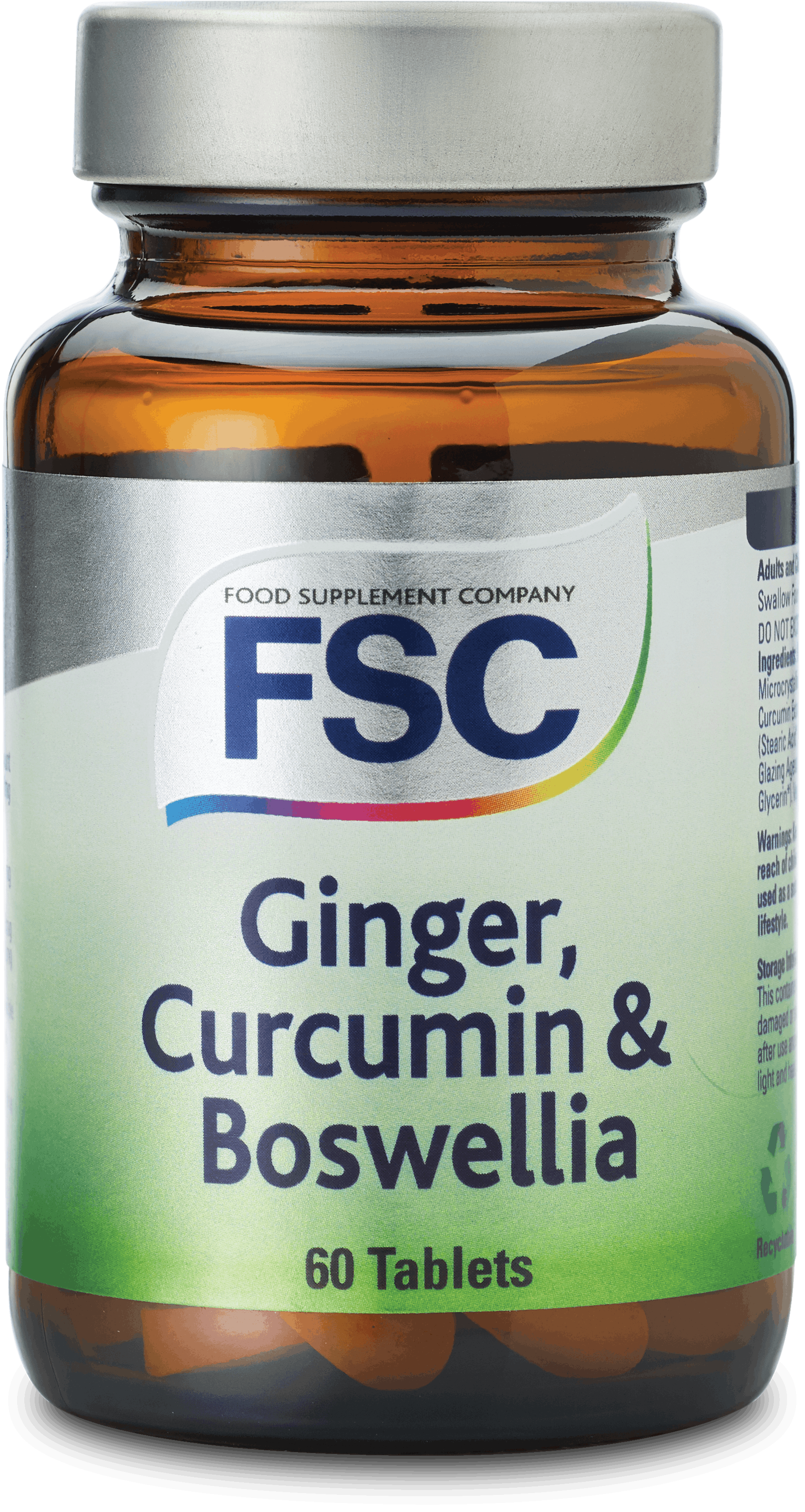 FSC Ginger circumin & boswellia (60 tabs)