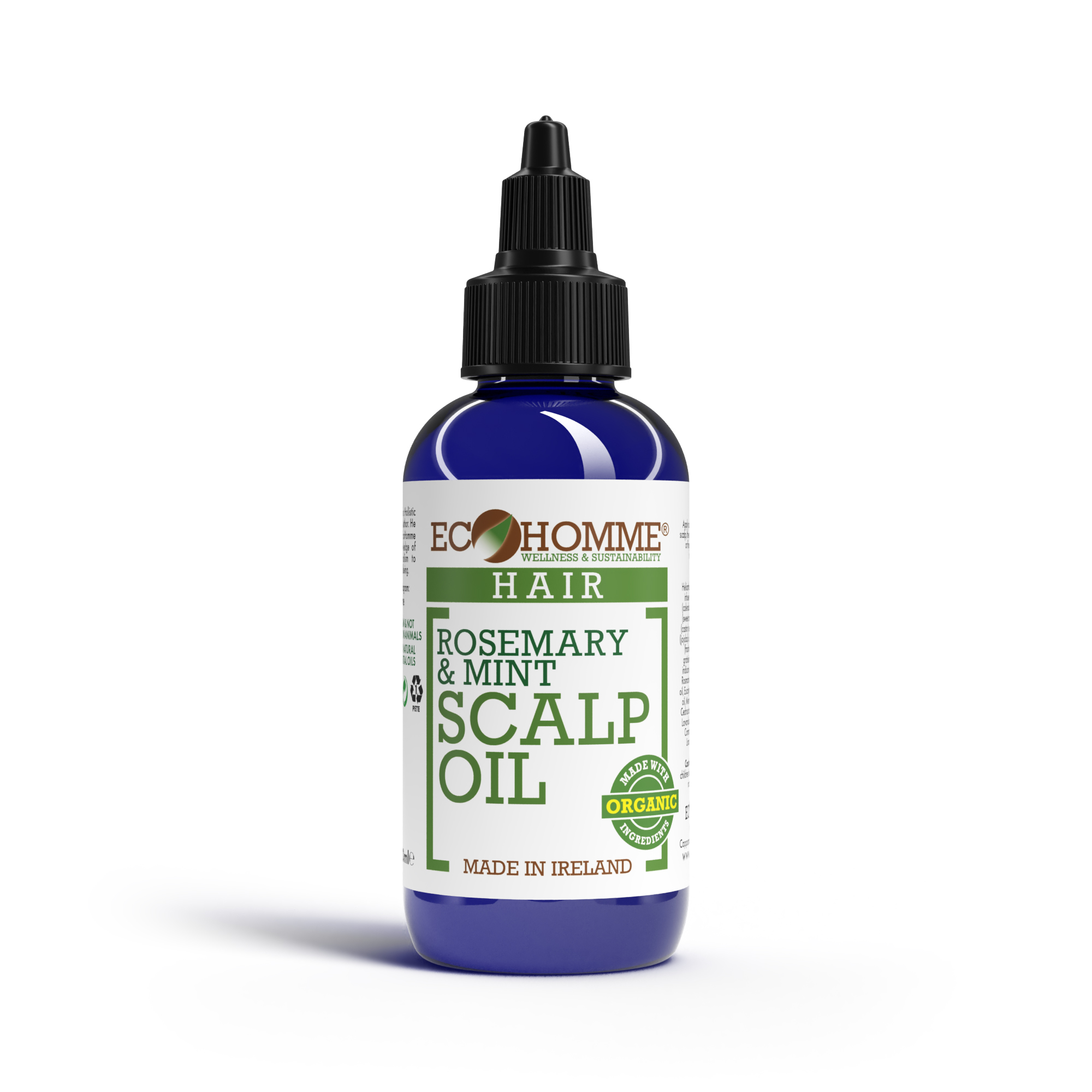 EcoHomme Rosemary & Mint Scalp Oil (100ml)