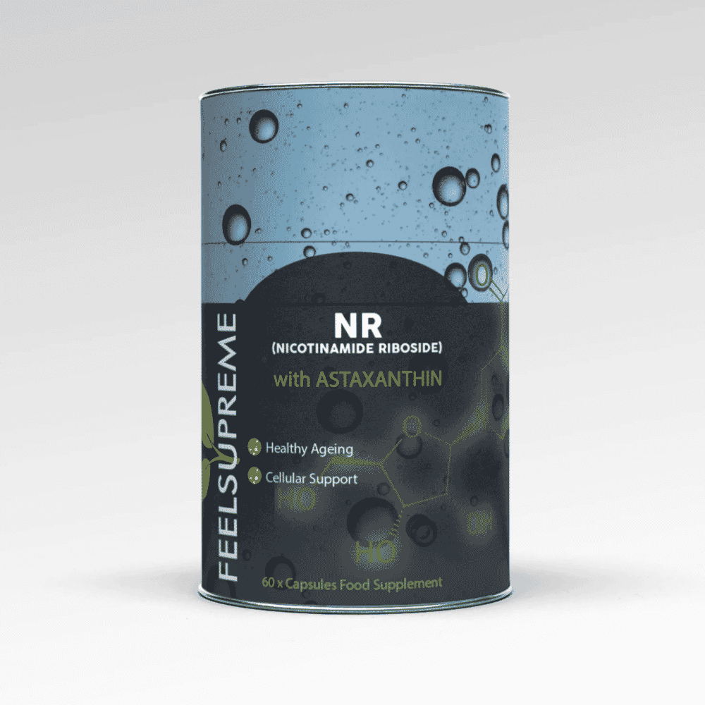 Feel Supreme Nicotinamide Riboside (NR) with Astaxanthin (60 Capsules)
