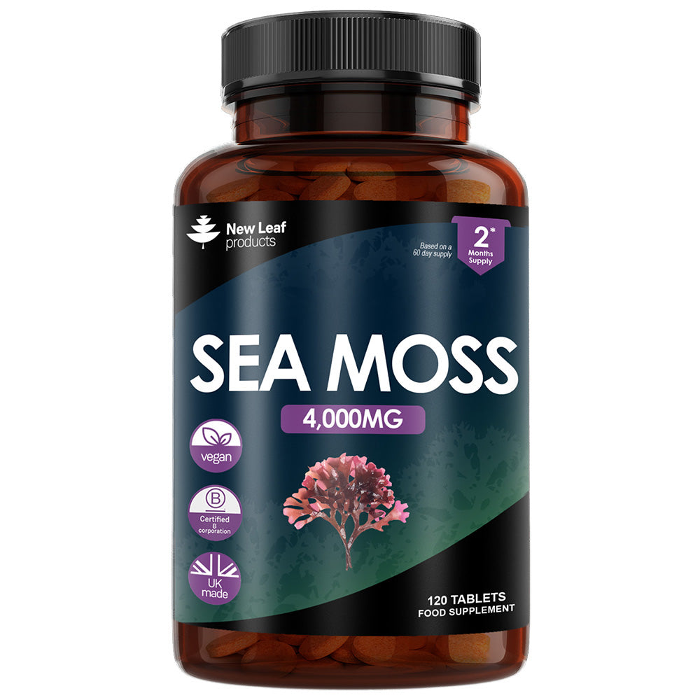 New Leaf Sea Moss 4000mg (120 Tablets)