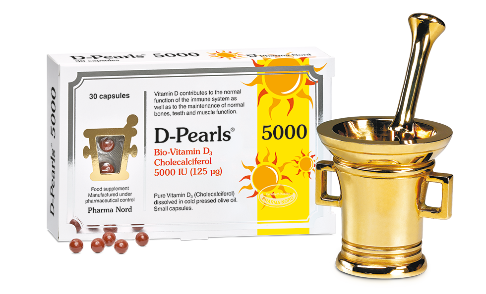 Pharma Nord Bio-Vitamin D3 5000iu (125µg) Cholecalciferol (30 Capsules)