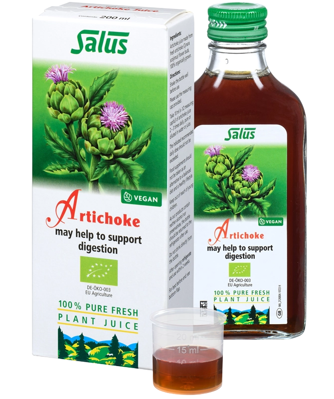 Floradix Salus Organic Artichoke Plant Juice 200ml