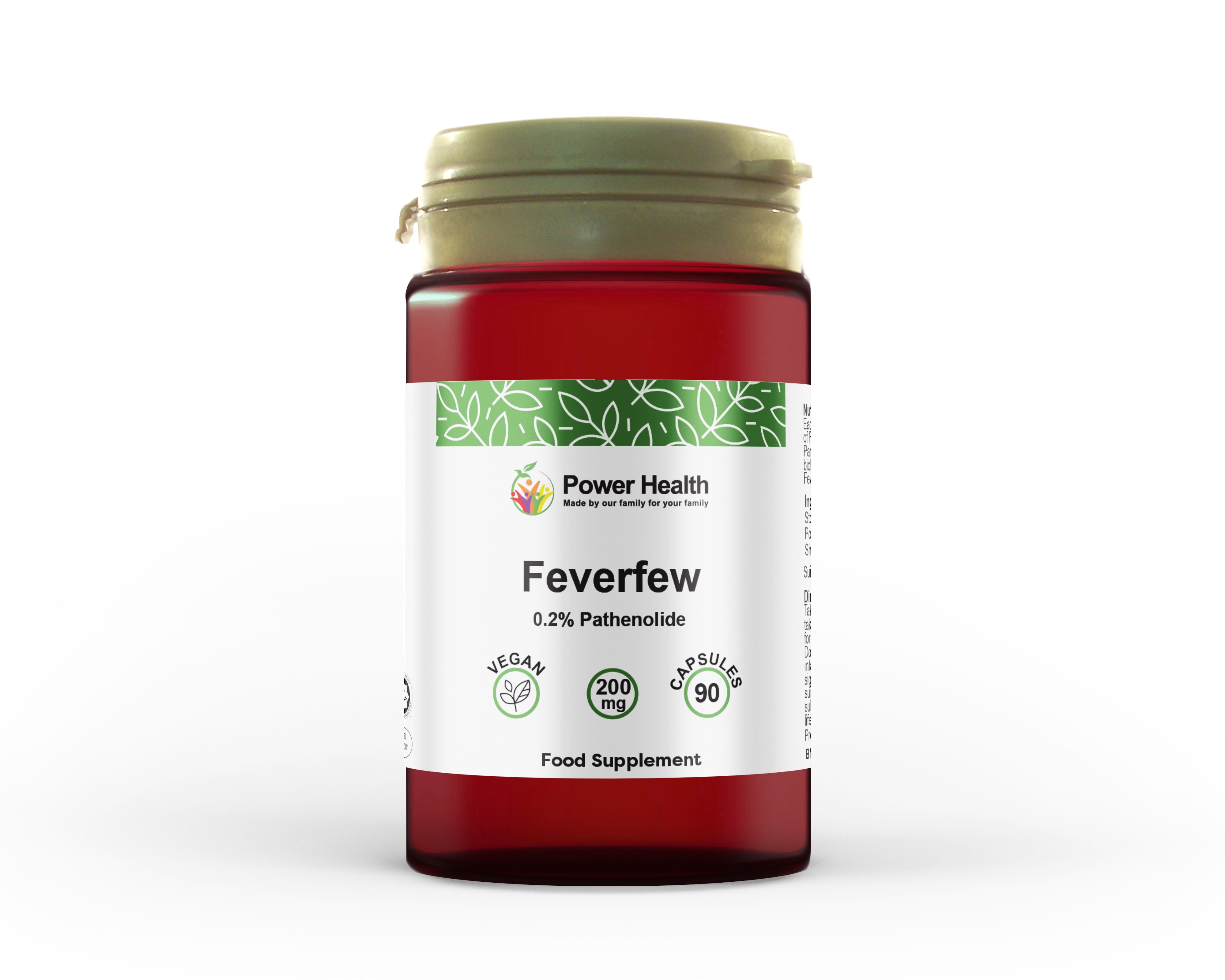 Power Health Feverfew 200mg (90 Capsules)