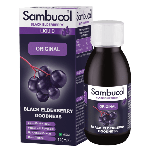 Sambucol Black Elderberry Original Liquid 120ml